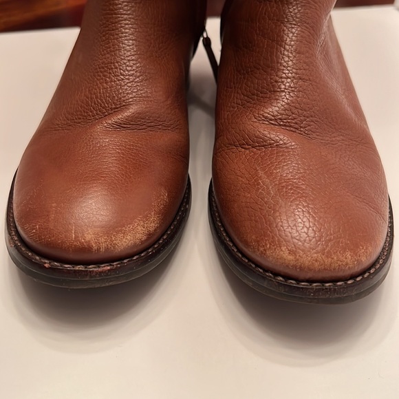 Tory Burch Jolie tall brown leather riding boots size 8 - Picture 8 of 10